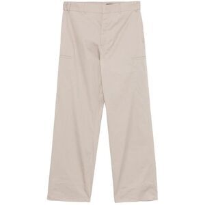 FENDI Cotton Cargo Pants Men Beige